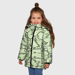 Зимняя куртка для девочек 3D Формула - фото 2