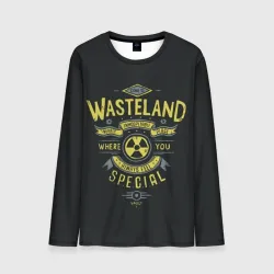 Мужской лонгслив 3D Come to Wasteland
