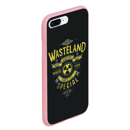 Чехол для iPhone 7Plus/8 Plus матовый Come to Wasteland, цвет баблгам - фото 3