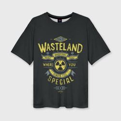 Женская футболка oversize 3D Come to Wasteland