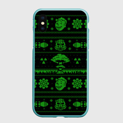 Чехол для iPhone XS Max матовый Ядерная зима