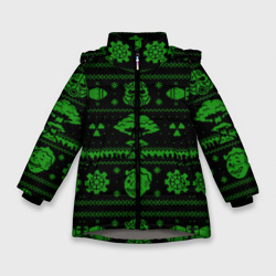 Зимняя куртка для девочек 3D Ядерная зима