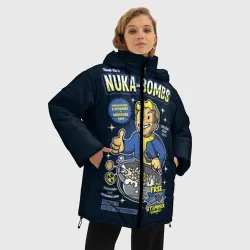 Женская зимняя куртка Oversize Nuka Bombs - фото 2