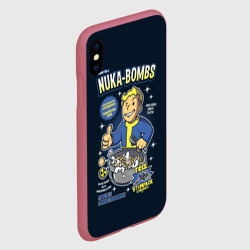 Чехол для iPhone XS Max матовый Nuka Bombs - фото 2