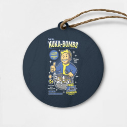 Деревянная игрушка круг Nuka Bombs