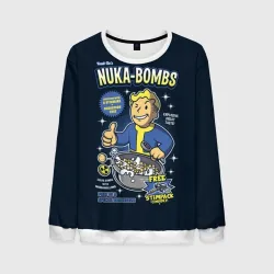 Мужской свитшот 3D Nuka Bombs