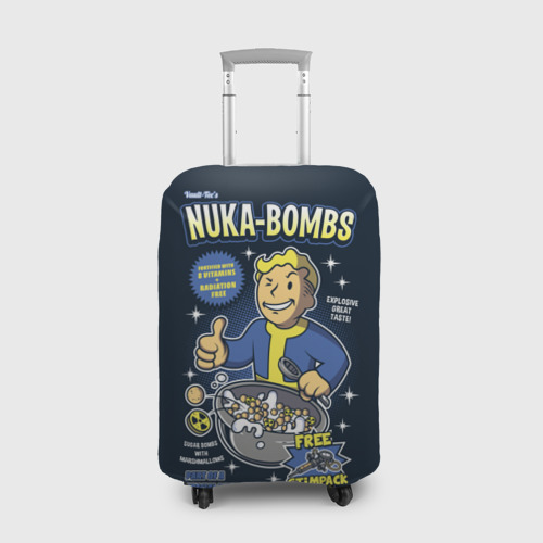 Чехол для чемодана 3D Nuka Bombs, цвет 3D печать