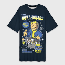 Платье-футболка 3D Nuka Bombs