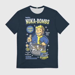 Мужская футболка 3D Nuka Bombs