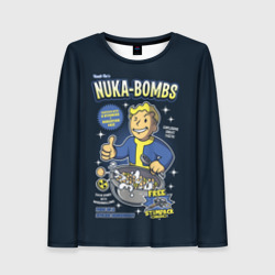 Женский лонгслив 3D Nuka Bombs