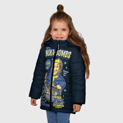 Зимняя куртка для девочек 3D Nuka Bombs - фото 2