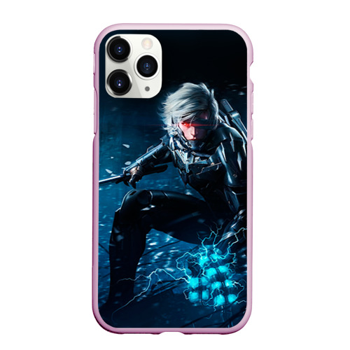 Чехол для iPhone 11 Pro Max матовый Metal gear solid 4, цвет розовый