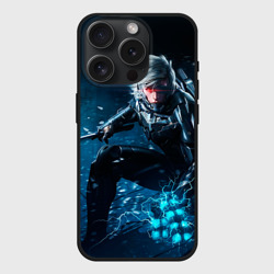 Чехол силиконовый для Apple iPhone 15 Pro матовый Metal gear solid 4