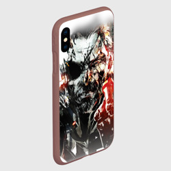 Чехол для iPhone XS Max матовый Metal gear solid 5 - фото 2