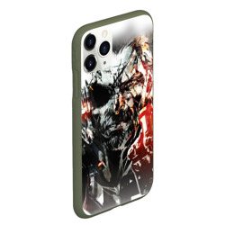 Чехол для iPhone 11 Pro Max матовый Metal gear solid 5 - фото 2