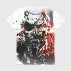 Женская футболка 3D Metal gear solid 5