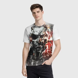 Мужская футболка 3D Metal gear solid 5 - фото 2