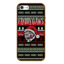 Чехол для iPhone 5/5S матовый Freddy Christmas