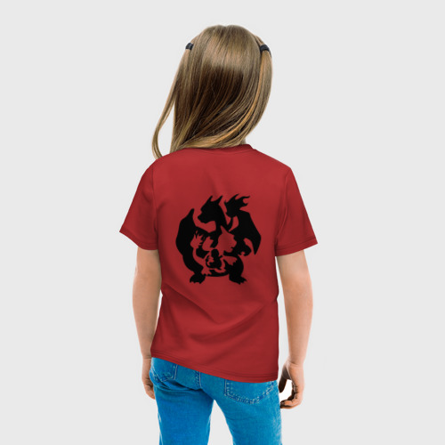 Детская футболка хлопок Покемоны, цвет красный - фото 6