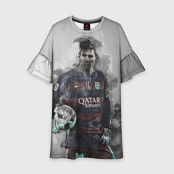 Детское платье 3D Lionel Messi