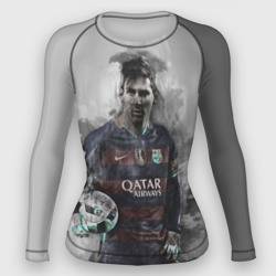 Женский рашгард 3D Lionel Messi