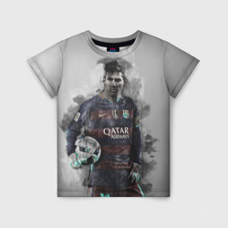 Детская футболка 3D Lionel Messi