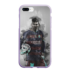 Чехол для iPhone 7Plus/8 Plus матовый Lionel Messi