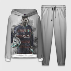 Женский костюм с толстовкой 3D Lionel Messi