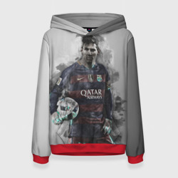 Женская толстовка 3D Lionel Messi