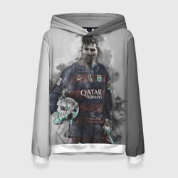 Женская толстовка 3D Lionel Messi