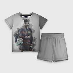 Детский костюм с шортами 3D Lionel Messi