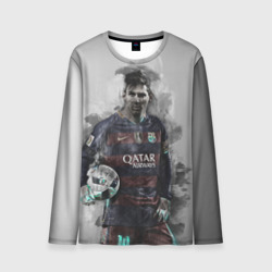 Мужской лонгслив 3D Lionel Messi