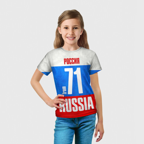 Детская футболка 3D Russia (from 71), цвет 3D печать - фото 5