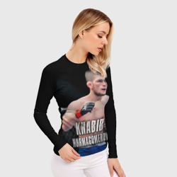 Женский рашгард 3D Хабиб Нурмагомедов - фото 2