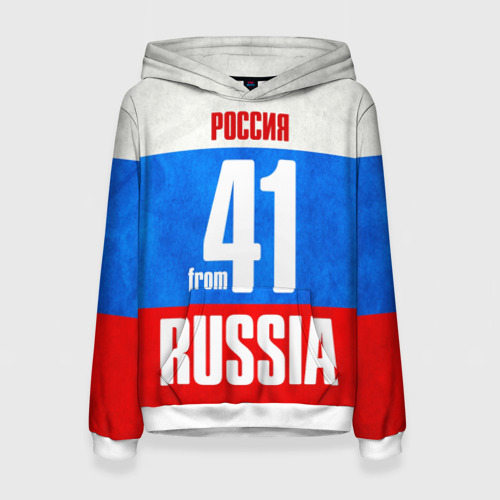 Женская толстовка 3D Russia (from 41) Фото 01 Женская толстовка 3D Russia (from 41) Фото 01