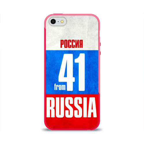 Чехол для Apple iPhone 5/5S силиконовый глянцевый Russia (from 41) Фото 01 Чехол для Apple iPhone 5/5S силиконовый глянцевый Russia (from 41) Фото 01