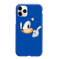 Чехол для iPhone 11 Pro Max матовый Соник