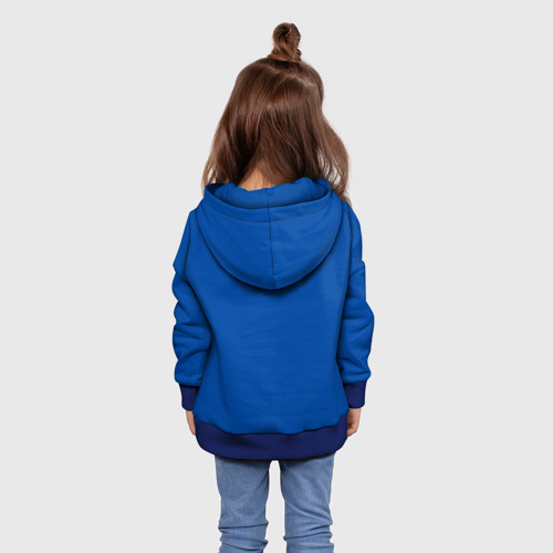 Детская толстовка 3D Соник, цвет синий - фото 5