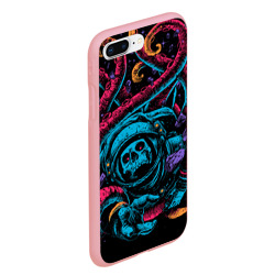 Чехол для iPhone 7Plus/8 Plus матовый Космический осьминог - фото 2