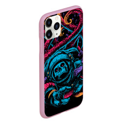 Чехол для iPhone 11 Pro Max матовый Космический осьминог - фото 2