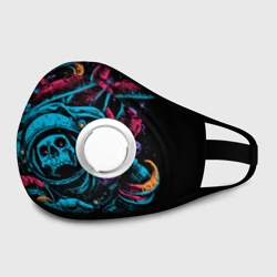 Маска из неопрена Космический осьминог