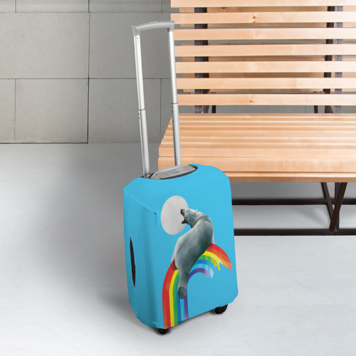 Чехол для чемодана 3D Полярный мишка - фото 3