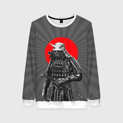 Женский свитшот 3D Мертвый самурай