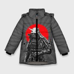 Зимняя куртка для девочек 3D Мертвый самурай