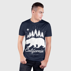 Мужская футболка 3D Slim California Republic - фото 2