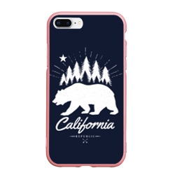 Чехол для iPhone 7Plus/8 Plus матовый California Republic