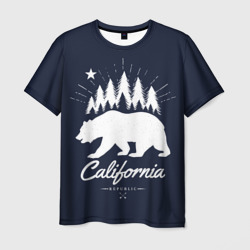 Мужская футболка 3D California Republic
