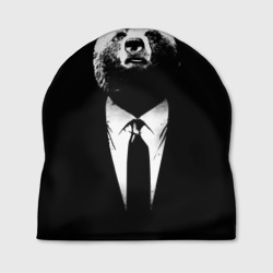 Шапка 3D Медведь руководитель