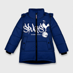 Зимняя куртка для девочек 3D Тоттенхэм Хотспур