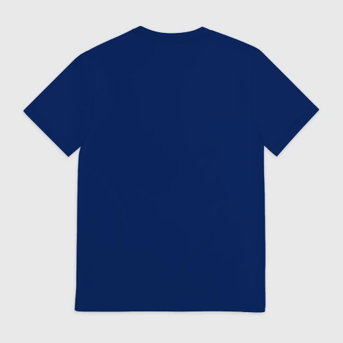 Мужская футболка 3D с принтом Тоттенхэм Хотспур - logo, вид сзади #1